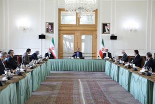 Iranian Foreign Minister Hossein Amir Abdollahian attends meeting of the ministry’s director-generals