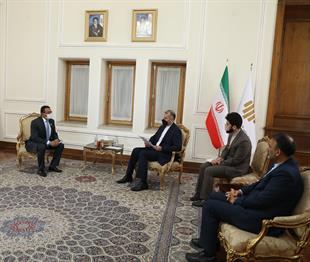 UNICEF chief meets Iran FM