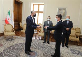 New Azeri Ambassador meets Amirabdollahian