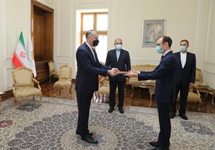 Belgium ambassador meets Amirabdollahian