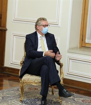 Outgoing Netherland ambassador says farewell to Iran FM