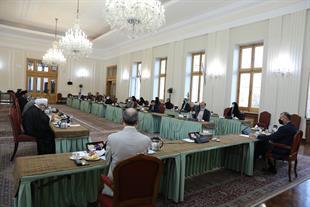 Representatives of pro-Palestine NGOs and activists