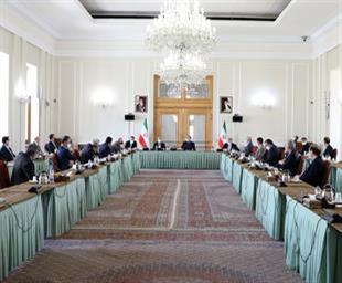 Joint meeting of Iran’s foreign minister and energy minister (the head of the Iran-Tajikistan Joint Commission)