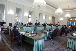 Representatives of pro-Palestine NGOs and activists