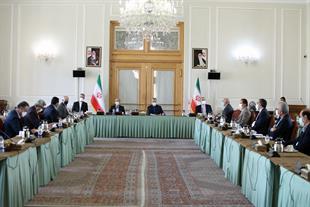 Joint meeting of Iran’s foreign minister and energy minister (the head of the Iran-Tajikistan Joint Commission)