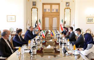 Iranian, Venezuelan FMs meet
